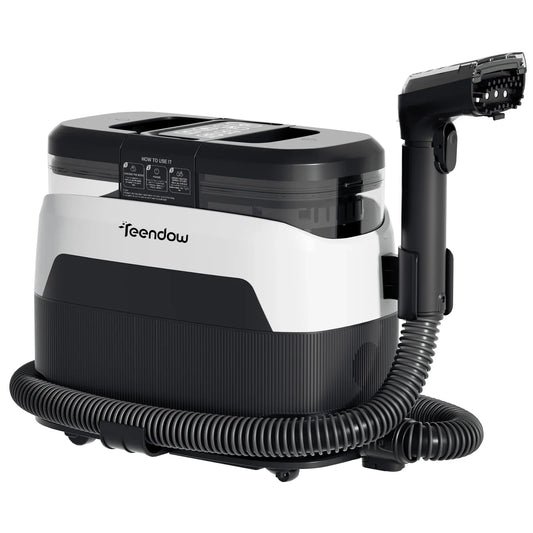 Teendow C6 MAX 3-in-1 Vacuum – 1650W Steam, 12,000 Pa Suction, Dual Tanks