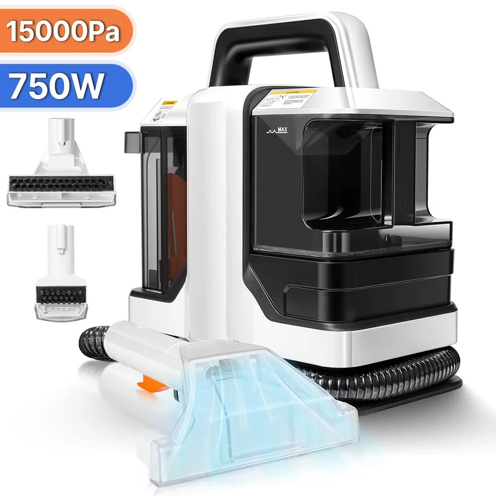 Spot Cleaner 450-750W 11/15KPa  Carpet Cleaner for Sofa Curtain