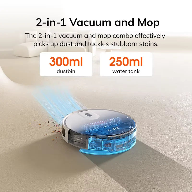 ILIFE V20 5000Pa Robot Vacuum with LiDAR and APP