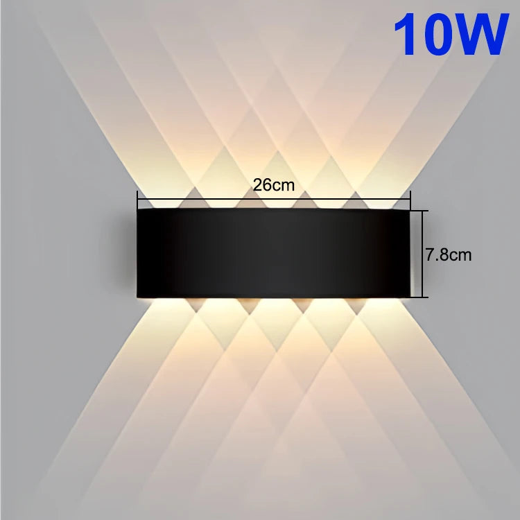 Waterproof LED light fixture. Ideal for indoor and outdoor lighting.