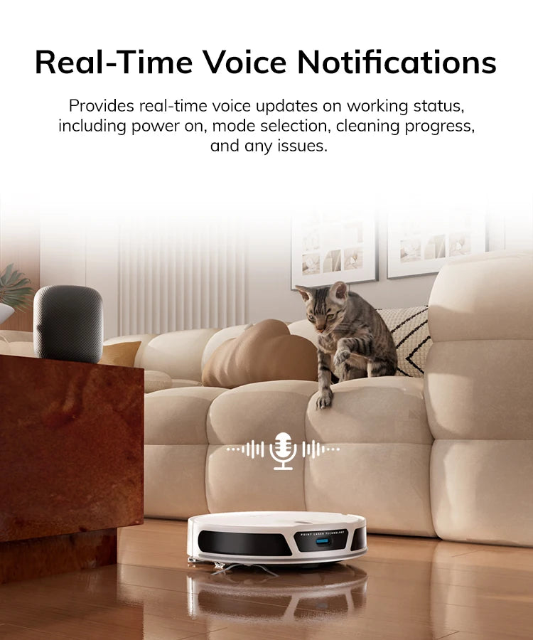 ILIFE V20 5000Pa Robot Vacuum with LiDAR and APP
