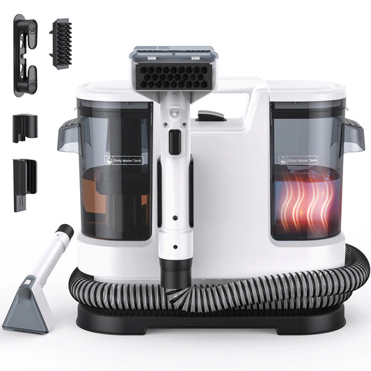 Lubluelu V8 (800W) Hot Water Washer (60°C) – Deep Stain Cleaning, Powerful Suction