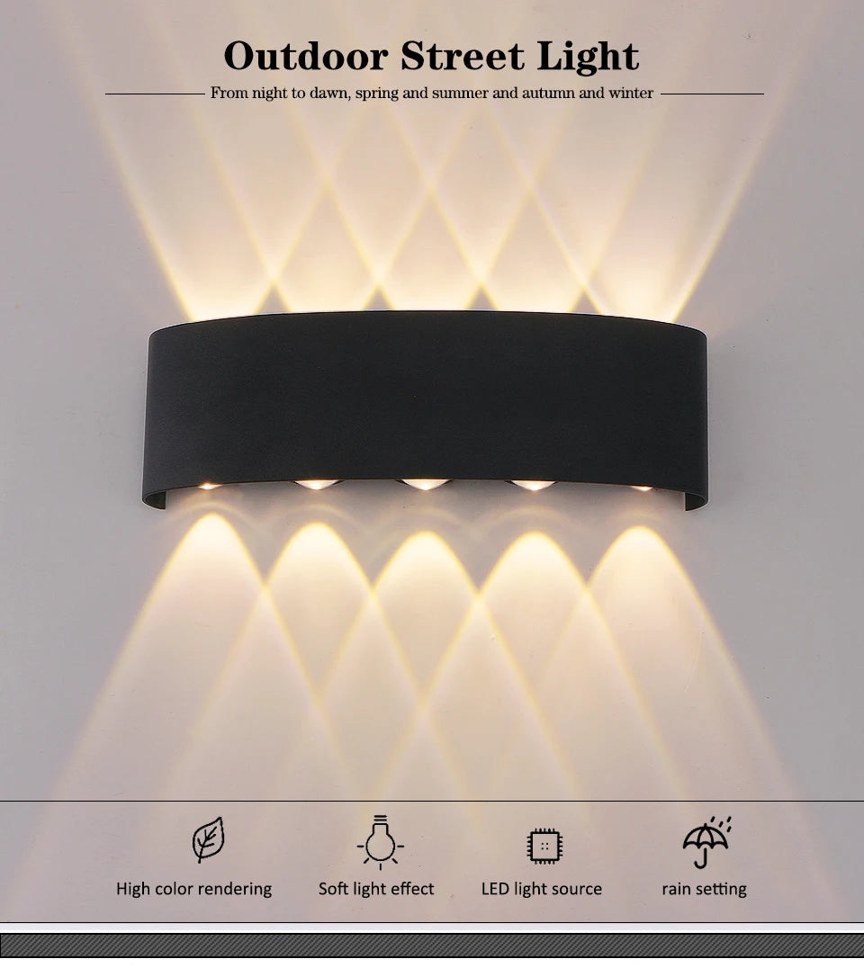 Waterproof LED light fixture. Ideal for indoor and outdoor lighting.
