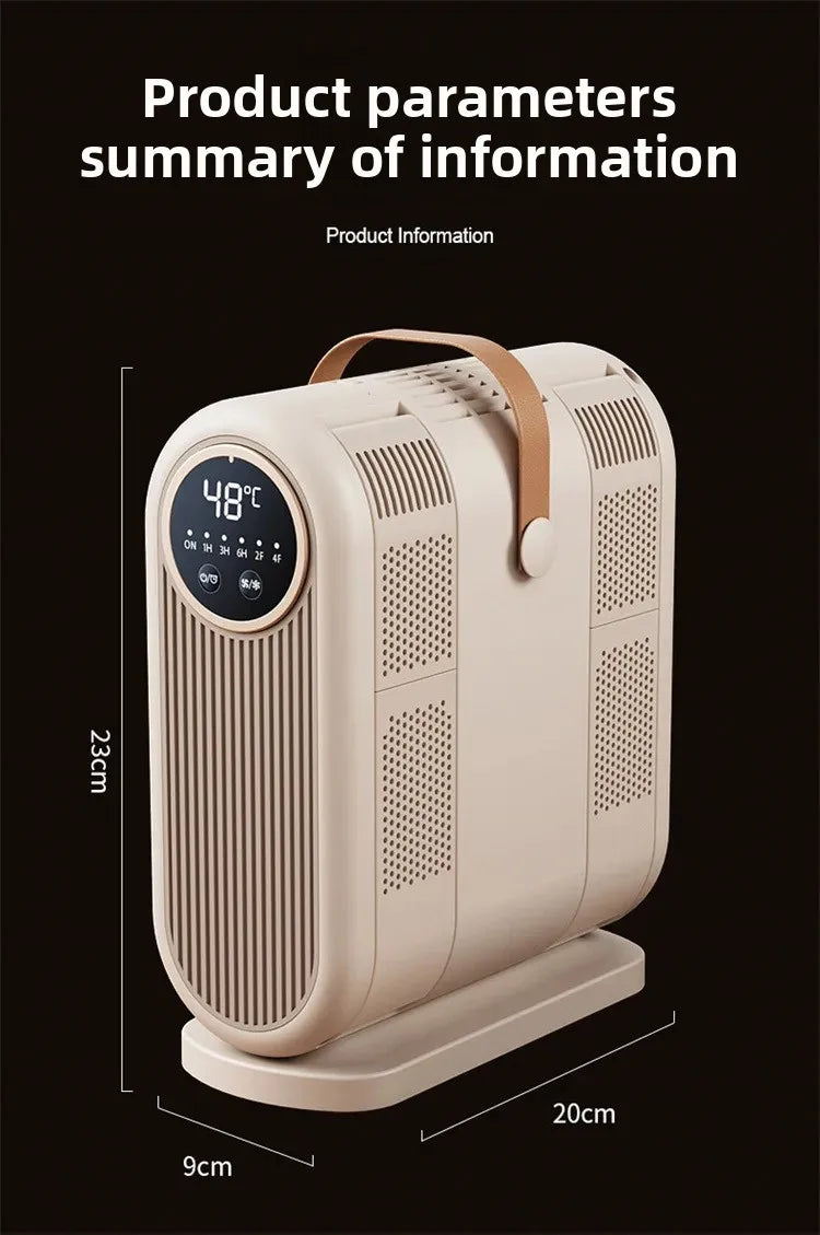 Dry, Fresh & Odour-Free Shoes Overnight — Portable Electric Shoe Dryer with UV Sterilisation