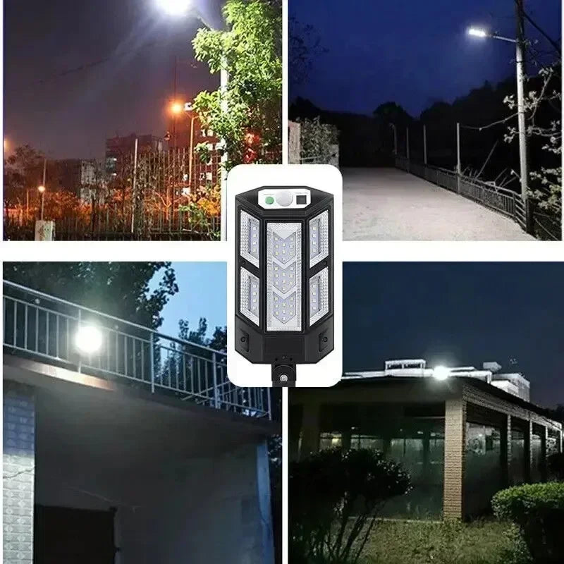 Solar LED Light with Motion Sensor, 4 Modes