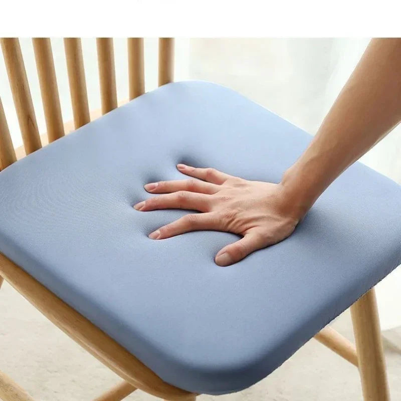 Sit Longer, Ache Less — Ultra-Thick Memory Foam Seat Cushion for Office, Home & Car