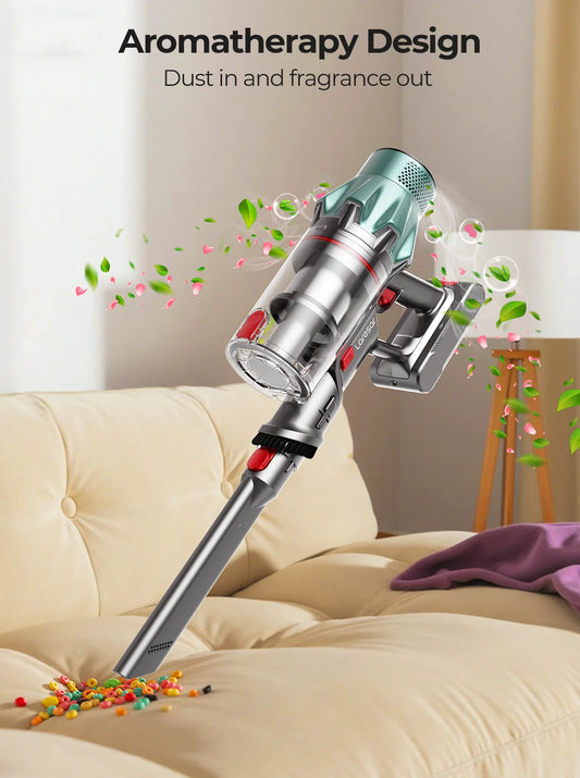 Laresar V7 PRO Cordless Vacuum Cleaner –  Aromatherapy Function, Sofa Nozzle