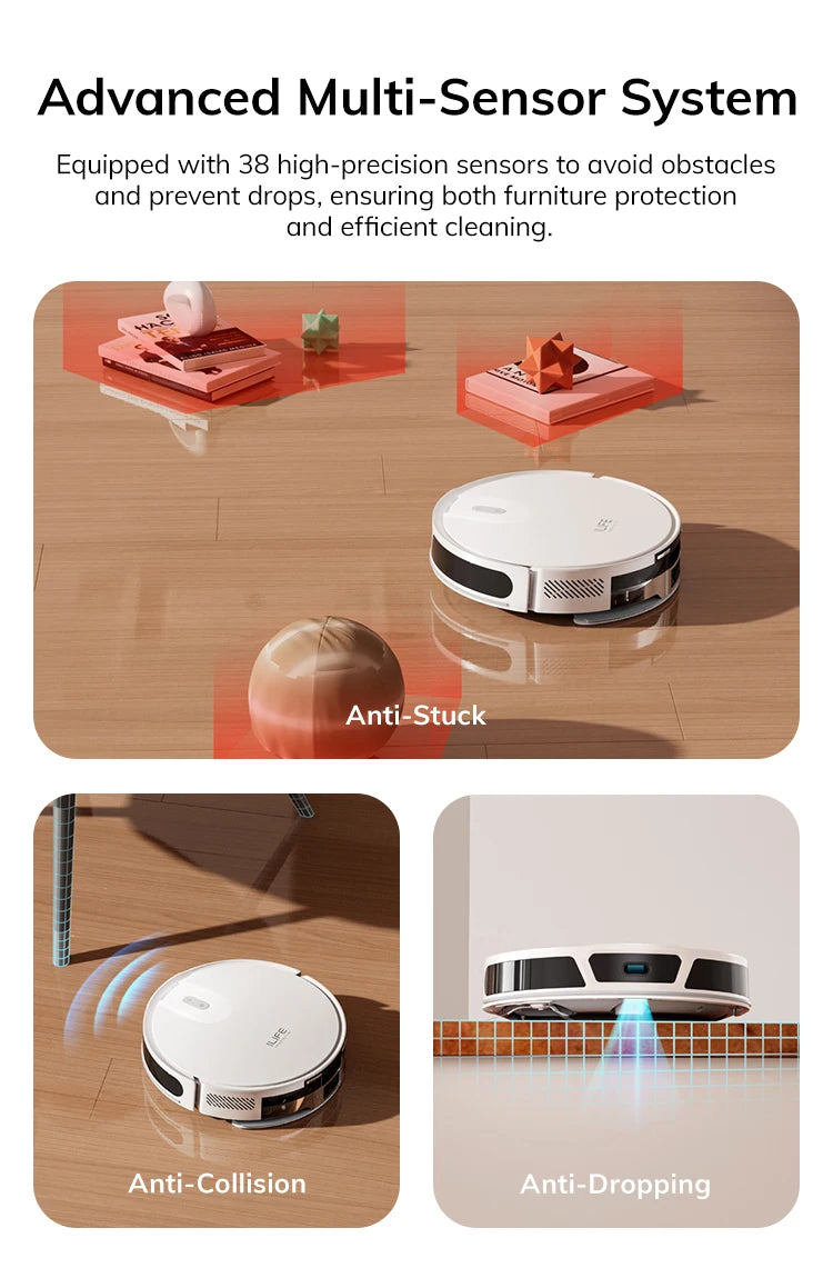 ILIFE V20 5000Pa Robot Vacuum with LiDAR and APP