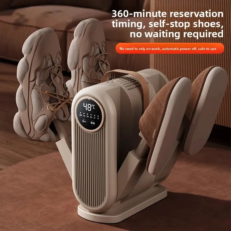 Dry, Fresh & Odour-Free Shoes Overnight — Portable Electric Shoe Dryer with UV Sterilisation