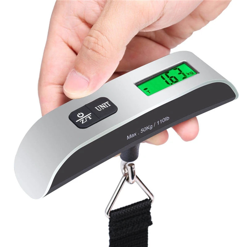 Never Pay Overweight Fees Again — Portable Digital Luggage Scale
