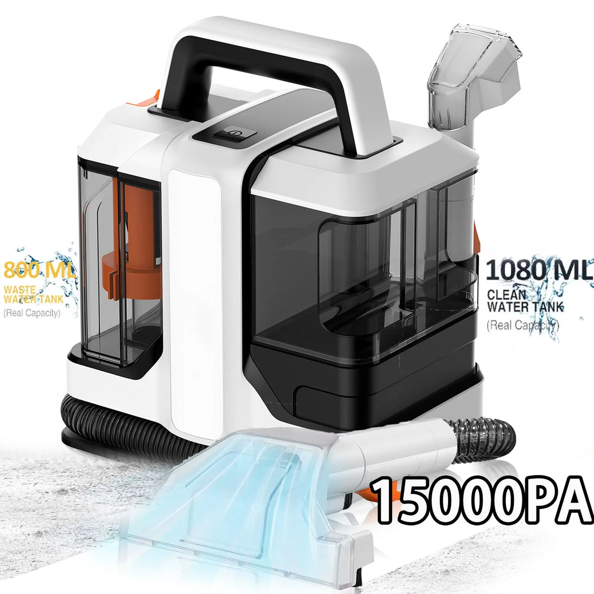 Spot Cleaner 450-750W 11/15KPa  Carpet Cleaner for Sofa Curtain