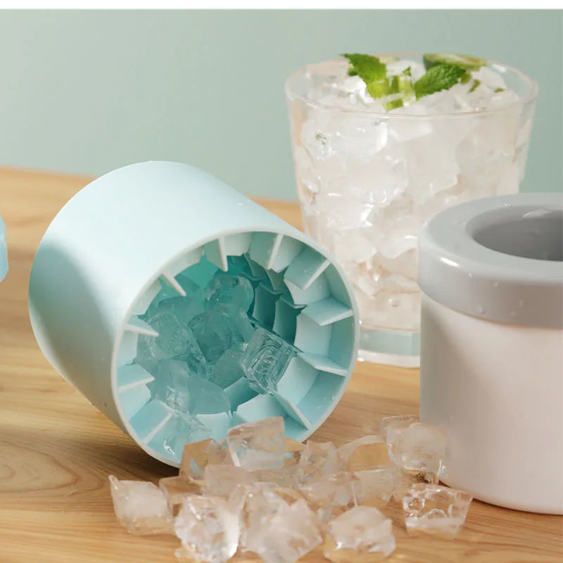 Round Silicone Ice Mold - 3 colors