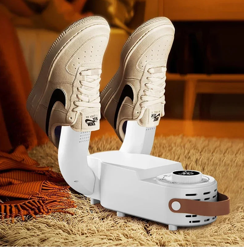 Always-Fresh Shoes, Zero Effort — Smart Electric Shoe Dryer with Timer & Deodoriser