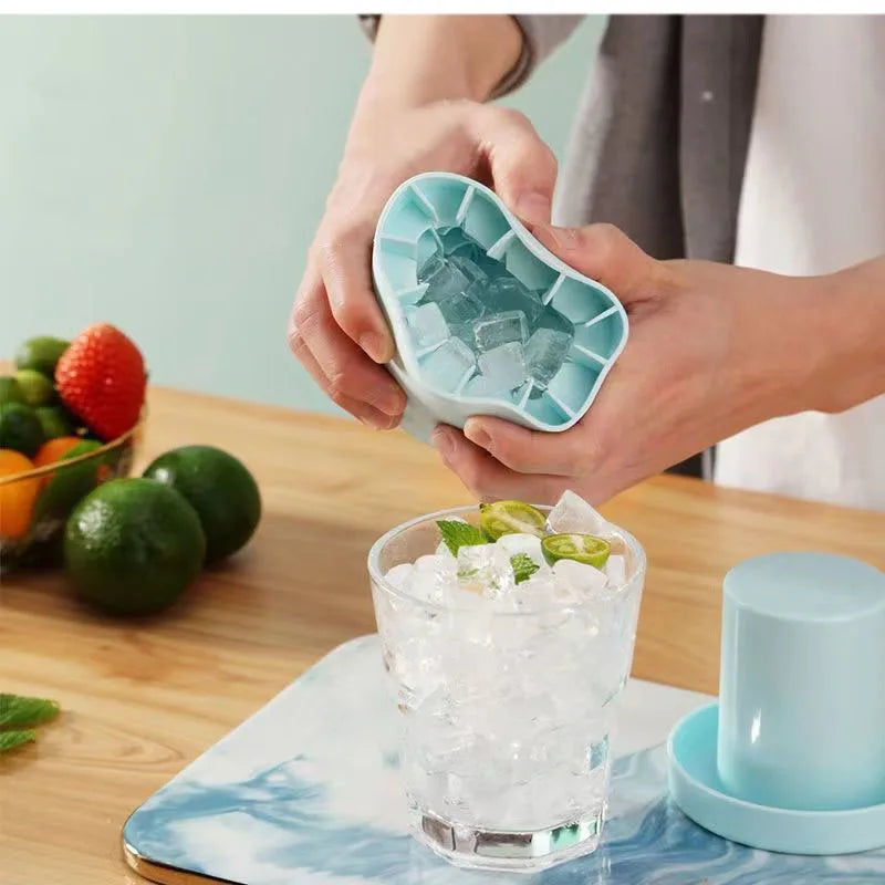 Round Silicone Ice Mold - 3 colors