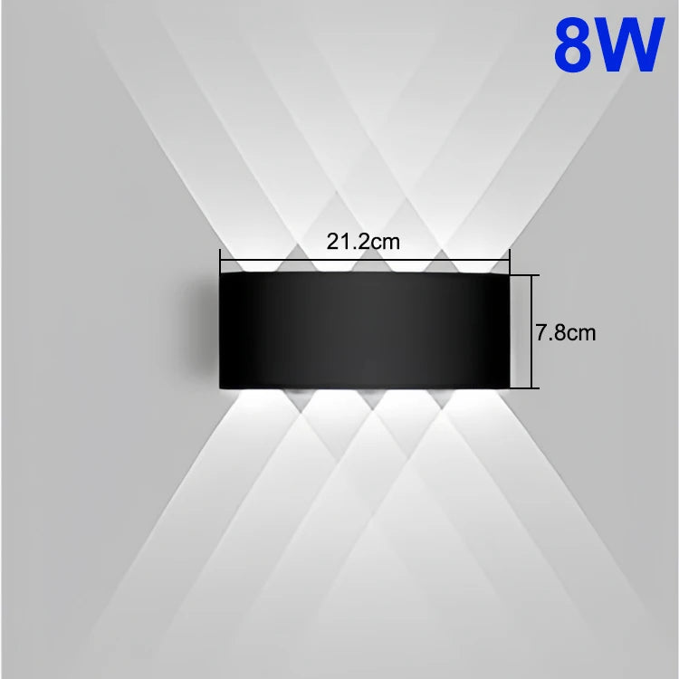Waterproof LED light fixture. Ideal for indoor and outdoor lighting.
