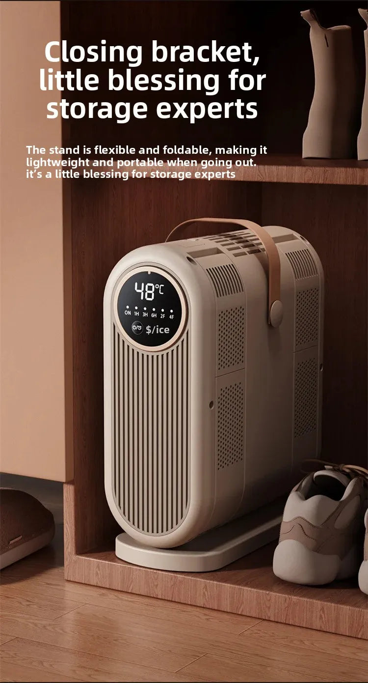 Dry, Fresh & Odour-Free Shoes Overnight — Portable Electric Shoe Dryer with UV Sterilisation