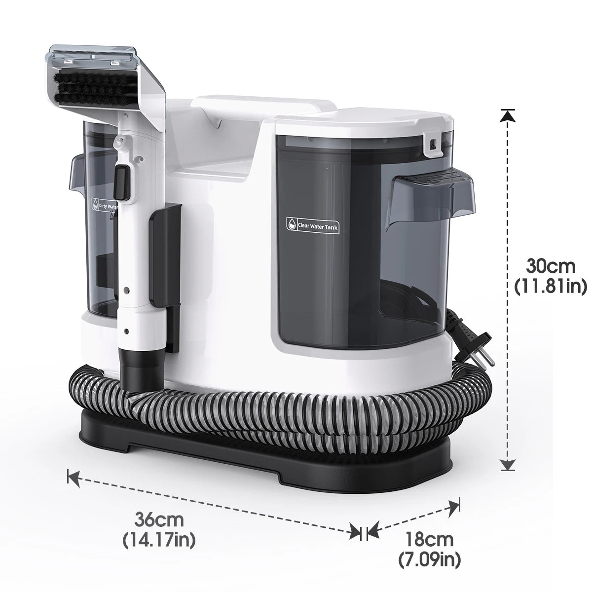 Lubluelu V8 (800W) Hot Water Washer (60°C) – Deep Stain Cleaning, Powerful Suction