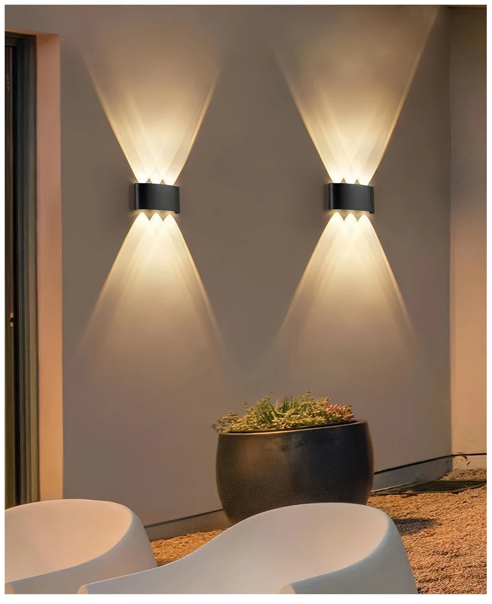 Waterproof LED light fixture. Ideal for indoor and outdoor lighting.
