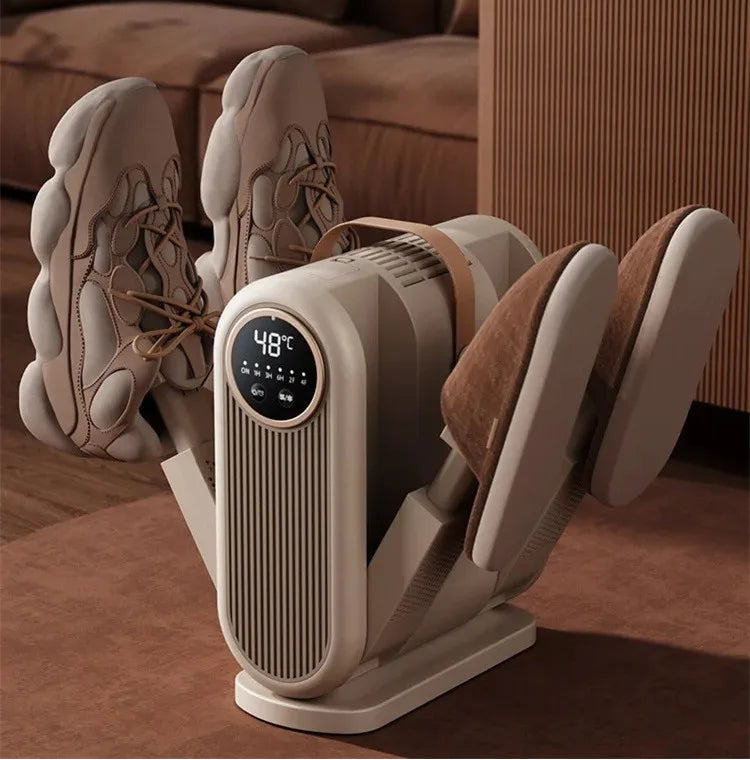 Dry, Fresh & Odour-Free Shoes Overnight — Portable Electric Shoe Dryer with UV Sterilisation