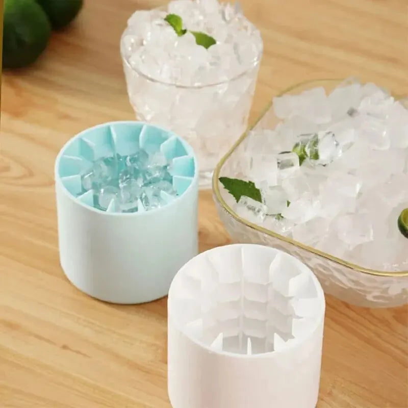 Round Silicone Ice Mold - 3 colors