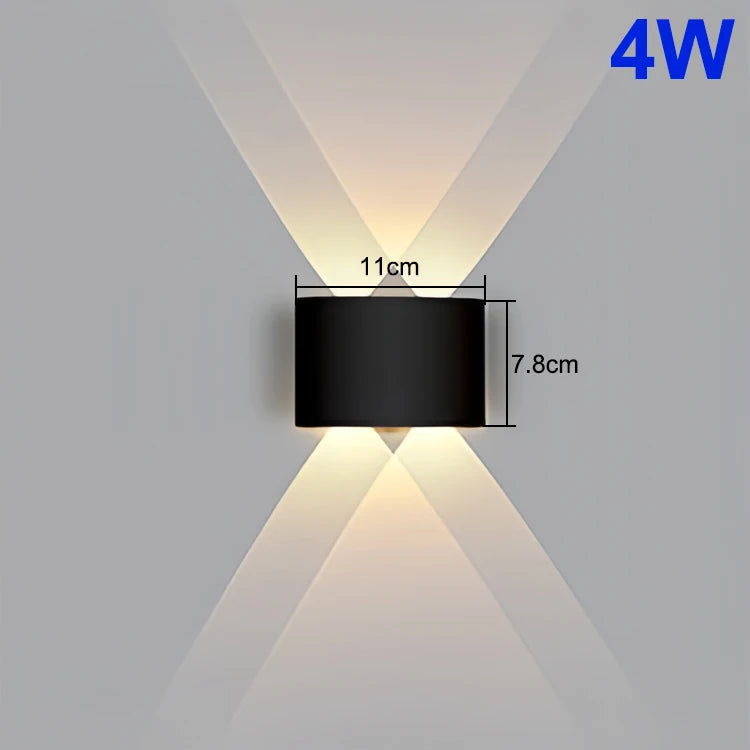 Waterproof LED light fixture. Ideal for indoor and outdoor lighting.