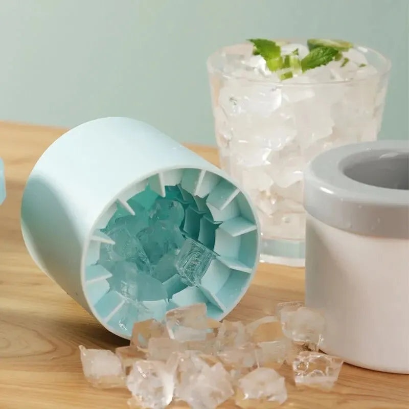 Round Silicone Ice Mold - 3 colors