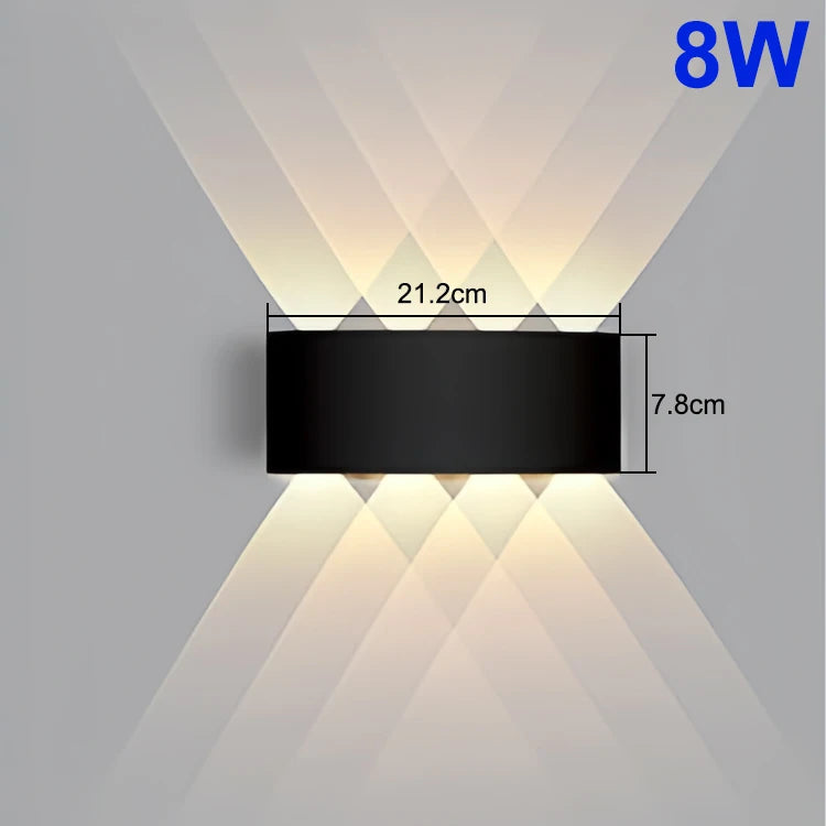 Waterproof LED light fixture. Ideal for indoor and outdoor lighting.