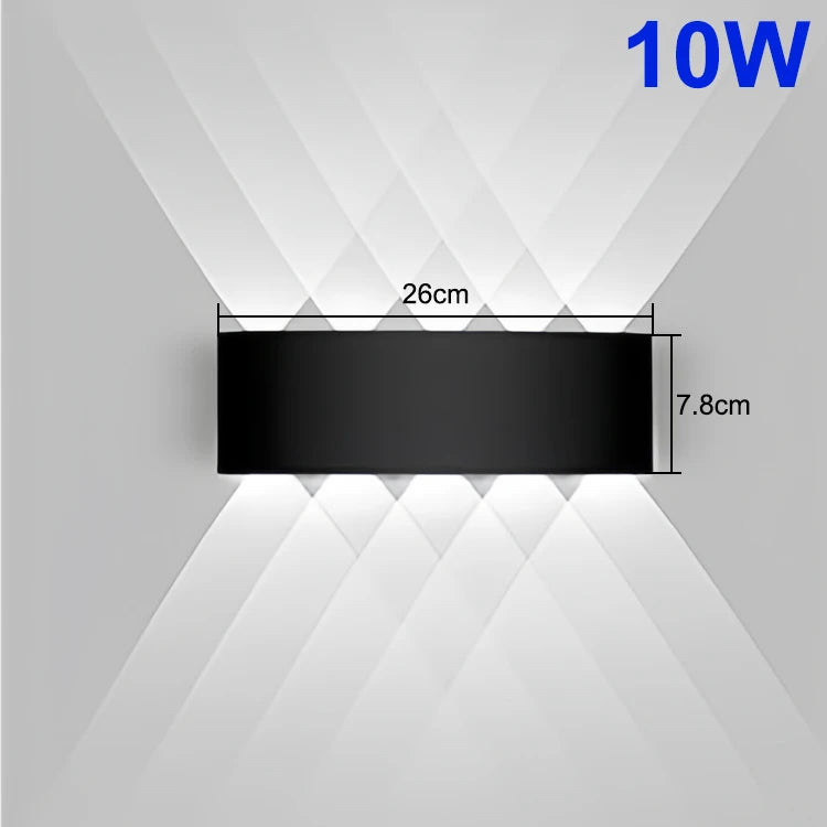 Waterproof LED light fixture. Ideal for indoor and outdoor lighting.