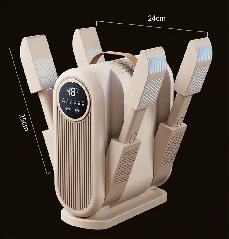 Dry, Fresh & Odour-Free Shoes Overnight — Portable Electric Shoe Dryer with UV Sterilisation