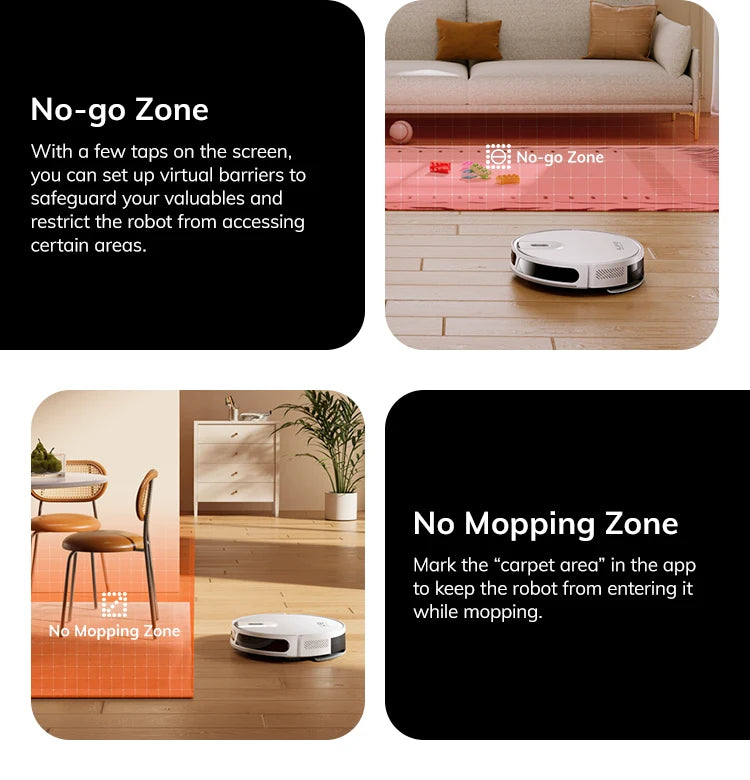 ILIFE V20 5000Pa Robot Vacuum with LiDAR and APP