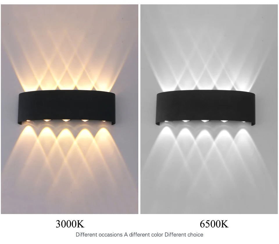 Waterproof LED light fixture. Ideal for indoor and outdoor lighting.
