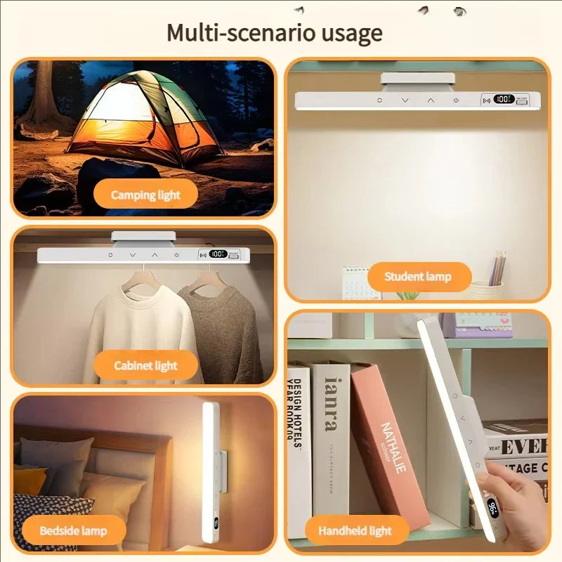 Light Up Any Corner, Anywhere — Magnetic Rechargeable Touch Lamp with 5 Colour Modes
