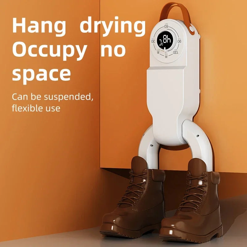 Always-Fresh Shoes, Zero Effort — Smart Electric Shoe Dryer with Timer & Deodoriser