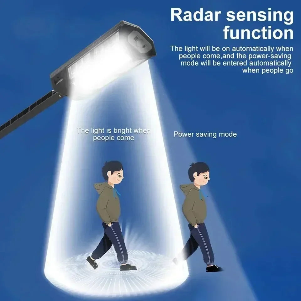 Solar LED Light with Motion Sensor, 4 Modes
