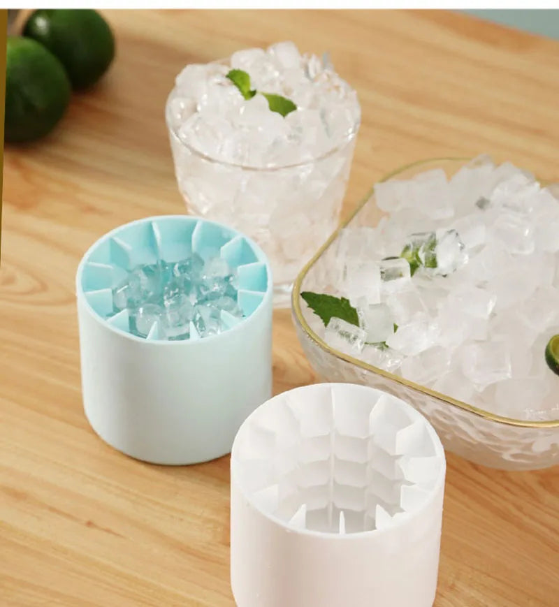 Round Silicone Ice Mold - 3 colors